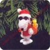 1998 Spotlight On Snoopy #1 - Joe Cool - Slightly Damaged Box -Hallmark MAGIC Ornaments Shop qx6453