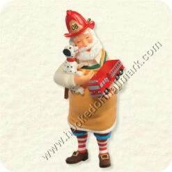 2008 Toymaker Santa #9 - Fireman