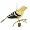 2008 Beauty Of Birds #4 - Goldfinch *Damaged Box -Hallmark MAGIC Ornaments Shop qx7134 2