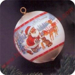 1981 Traditional Black Santa - RARE - NB