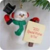 1999 Millennium Snowman RARE STORE REWARD Repaint