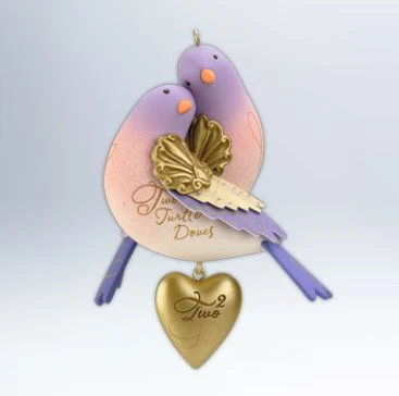 2012 Twelve Days Of Christmas #2 - Two Turtle Doves - Dated 2012 3 2012 Twelve Days Of Christmas #2 - Two Turtle Doves - Dated 2012