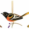 2011 Beauty Of Birds #7 Baltimore Oriole *ARTIST SIGNED By Edythe Kegrize -Hallmark MAGIC Ornaments Shop qx8787 1