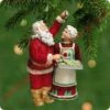2001 Santa Sneaks A Sweet - Complement To Mr & Mrs Claus Series 1 2001 Santa Sneaks A Sweet - Complement To Mr & Mrs Claus Series -Hallmark MAGIC Ornaments Shop qx8862