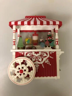 2018 CLUB Event - Sweet Treat Cart - SIGNED By Joanne Eschrich -Hallmark MAGIC Ornaments Shop qxc5313r
