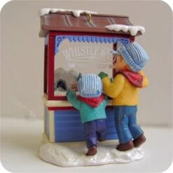 2007 Christmas Window #5, Whistle Stop Train Shop