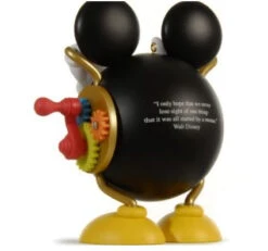 2009 It Was All Started By A Mouse - Turn Crank Antimation -Hallmark MAGIC Ornaments Shop qxd2035r