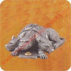 2001 Harry Potter, Fluffy On Guard *Slightly Damaged Box