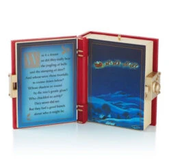2013 Santa's Magic Storybook - Light & Sound -Hallmark MAGIC Ornaments Shop qxg1342o
