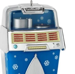2013 Jolly Jukebox *4 Songs & Flashing Lights -Hallmark MAGIC Ornaments Shop qxg1772c