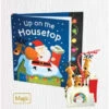 2010 Up On The Housetop - INTERACTIVE Book & Ornament -Hallmark MAGIC Ornaments Shop qxg7063