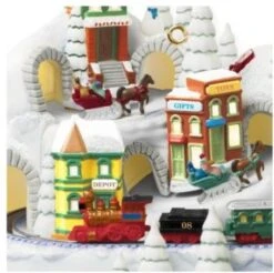 2008 Home For Christmas - Magic *Dmaged Box -Hallmark MAGIC Ornaments Shop qxg7214dated 1