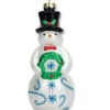 2010 Tip-Top Snowman *ARTIST SIGNED By Tom Best -Hallmark MAGIC Ornaments Shop qxg7336