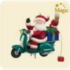 2007 Santas Scooter -Motion, Sound & Light -Hallmark MAGIC Ornaments Shop qxg7569