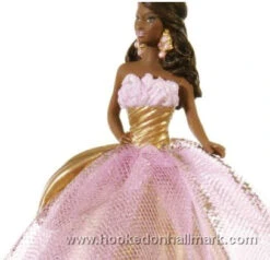 2009 Celebration Barbie - African American -Hallmark MAGIC Ornaments Shop qxi1352cl