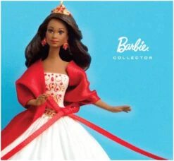 2010 Celebration Barbie - Af Am -Hallmark MAGIC Ornaments Shop qxi2376cl