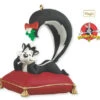 2012 Merry Kiss-Mas - Magic SOUND Pepe Speaks ! -Hallmark MAGIC Ornaments Shop qxi2814