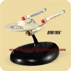 2006 USS Enterprise - Lights & Sound *ARTIST SIGNED By Lynn Norton