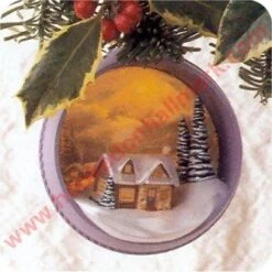 1997 Warmth Of The Home, Thomas Kinkade - Lighted