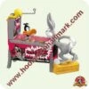 2005 Pinball Action, Bugs Bunny - Magic LIGHTS/SOUND -Hallmark MAGIC Ornaments Shop qxi8775