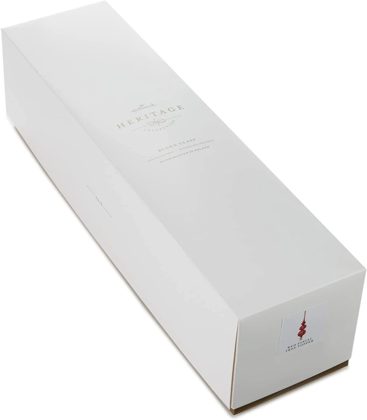 2016 Heritage Collection Red Finial 15" Tree Topper * Damaged Box 4 2016 Heritage Collection Red Finial 15" Tree Topper * Damaged Box - Image 2