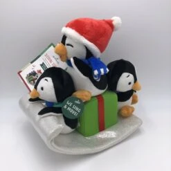 2020 SLEDDING SURPRISE - Playful Penguins - #1 MUSICAL PLUSH 9" TABLETOP - 1st In New Plush Series