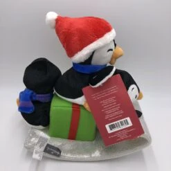2020 SLEDDING SURPRISE - Playful Penguins - #1 MUSICAL PLUSH 9" TABLETOP - 1st In New Plush Series -Hallmark MAGIC Ornaments Shop sleddingsurprise2