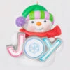 2022 Shimmering Joy *Magic Light Show 2 2022 Shimmering Joy *Magic Light Show -Hallmark MAGIC Ornaments Shop snowman keepsake ornament with lightup joy letters 2999qgo2453 01