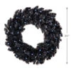 2023 Midnight LIGHTED 30" Wreath 1 2023 Midnight LIGHTED 30" Wreath -Hallmark MAGIC Ornaments Shop star galaxy black artificial wreath with lights 1qsb6306 03