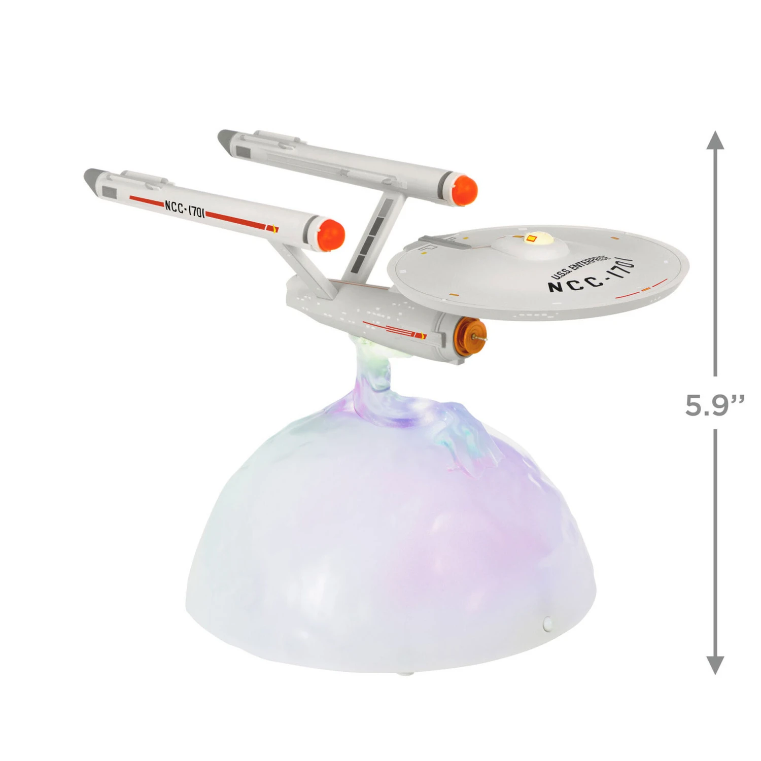 2023 Star Trek USS Enterprise NCC-1701 Tree Topper - *Magic * Ships OCT 16 5 2023 Star Trek USS Enterprise NCC-1701 Tree Topper - *Magic * Ships OCT 16 - Image 3