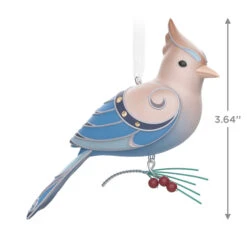 2023 Beauty Of Birds Leucistic Steller's Jay LIMITED EDITION *SHIPS JULY 17 8 2023 Beauty Of Birds Leucistic Steller's Jay LIMITED EDITION *SHIPS JULY 17 -Hallmark MAGIC Ornaments Shop stellers jay blue bird keepsake ornament 1799qxe3307 03