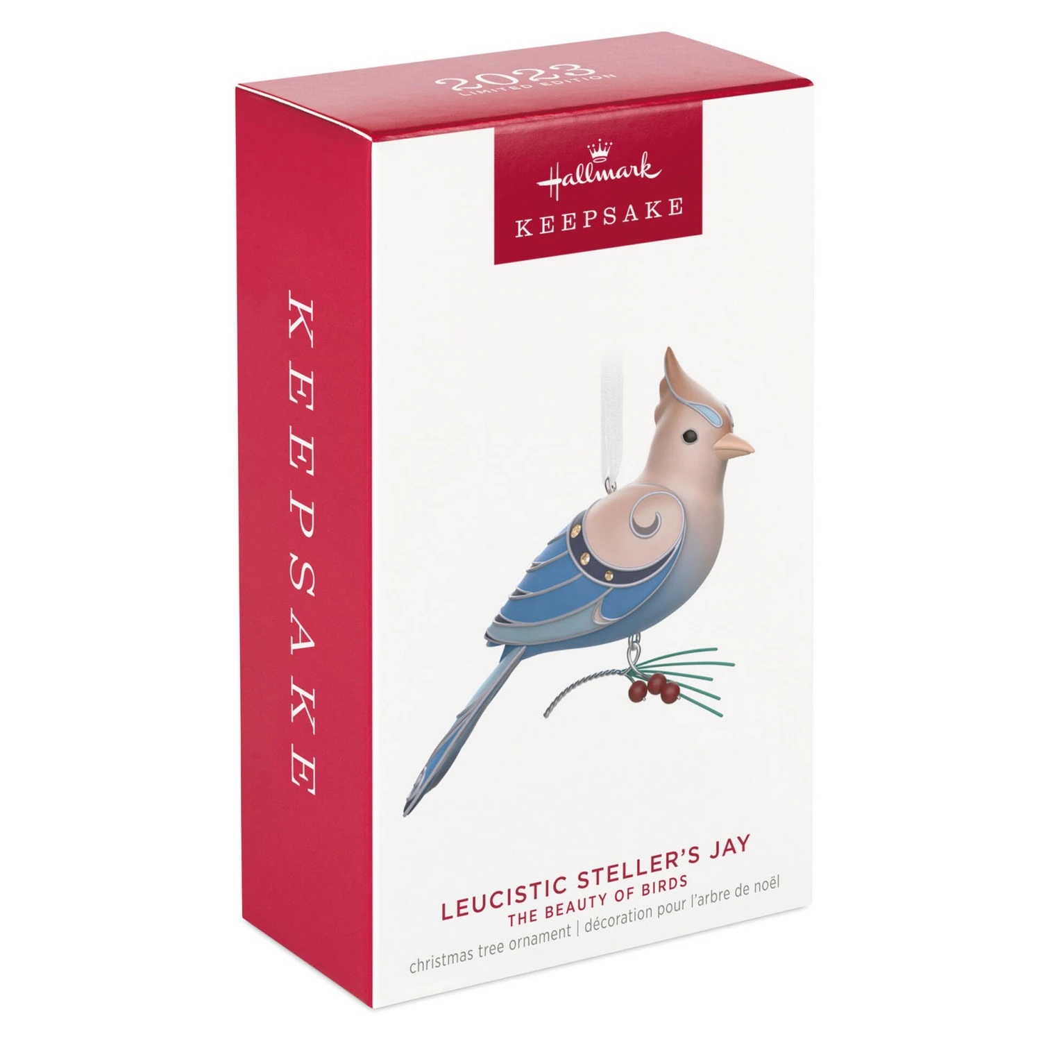 2023 Beauty Of Birds Leucistic Steller's Jay LIMITED EDITION *SHIPS JULY 17 6 2023 Beauty Of Birds Leucistic Steller's Jay LIMITED EDITION *SHIPS JULY 17 - Image 4