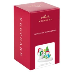 2021 Tangled Up In Christmas - MUSICAL ORNAMENT 9 2021 Tangled Up In Christmas - MUSICAL ORNAMENT -Hallmark MAGIC Ornaments Shop tangled up in christmas snowman musical keepsake ornament 1999qgo2152 04