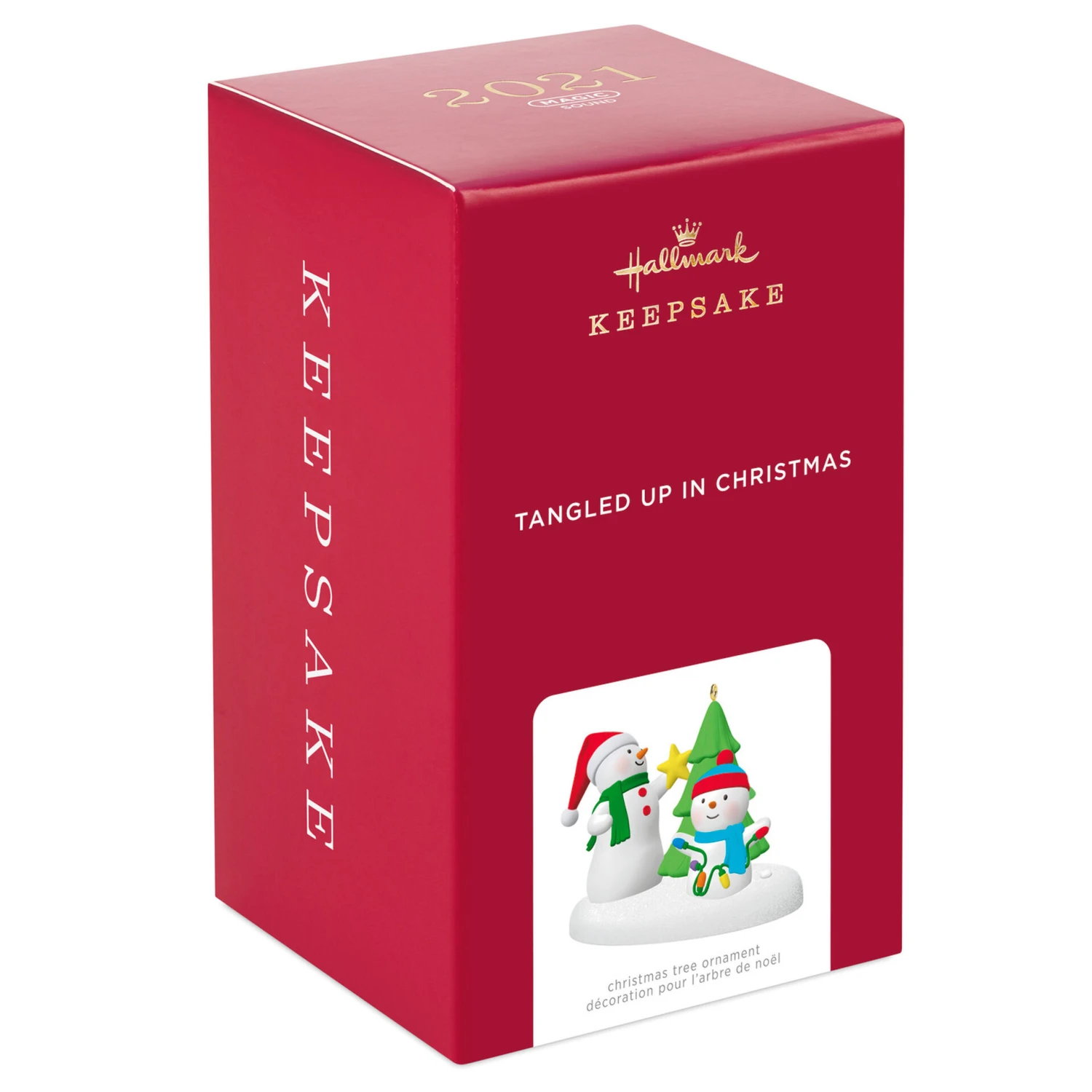 2021 Tangled Up In Christmas - MUSICAL ORNAMENT 6 2021 Tangled Up In Christmas - MUSICAL ORNAMENT - Image 4