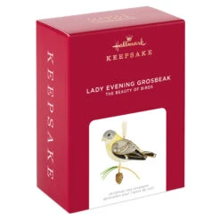 2021 Beauty Of Birds LADY Evening Grosbeak - LIMITED EDITION -Hallmark MAGIC Ornaments Shop the beauty of birds lady evening grosbeak keepsake ornament 1799qxe3225 04