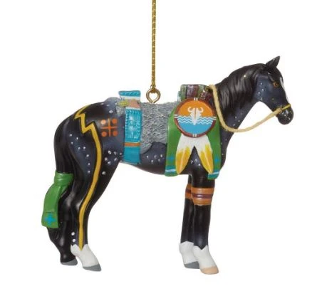 2023 Trail Of Painted Ponies - War Magic Pony Ornament *JUST ARRIVED 4 2023 Trail Of Painted Ponies - War Magic Pony Ornament *JUST ARRIVED - Image 2