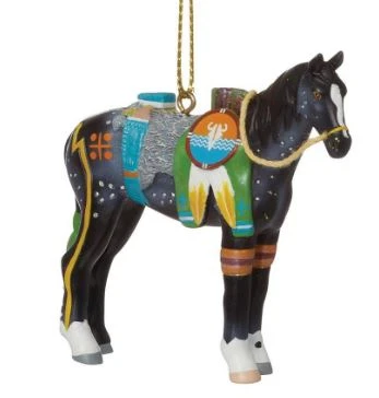 2023 Trail Of Painted Ponies - War Magic Pony Ornament *JUST ARRIVED 3 2023 Trail Of Painted Ponies - War Magic Pony Ornament *JUST ARRIVED