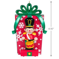 2023 Toy Soldier *MUSIC & MOTION *SHIPS DEC 2nd -Hallmark MAGIC Ornaments Shop toy soldier with drum keepsake ornament 2999qxt4109 03