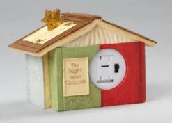 2023 Tails With Heart Nativity LIGHTED CRECHE -Hallmark MAGIC Ornaments Shop twh20creche202