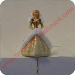 Barbie Stocking Hanger - Gold Dress