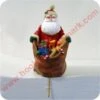 Nostalgia Santa With Bag Of Toys - Stocking Hanger -Hallmark MAGIC Ornaments Shop xsh8169
